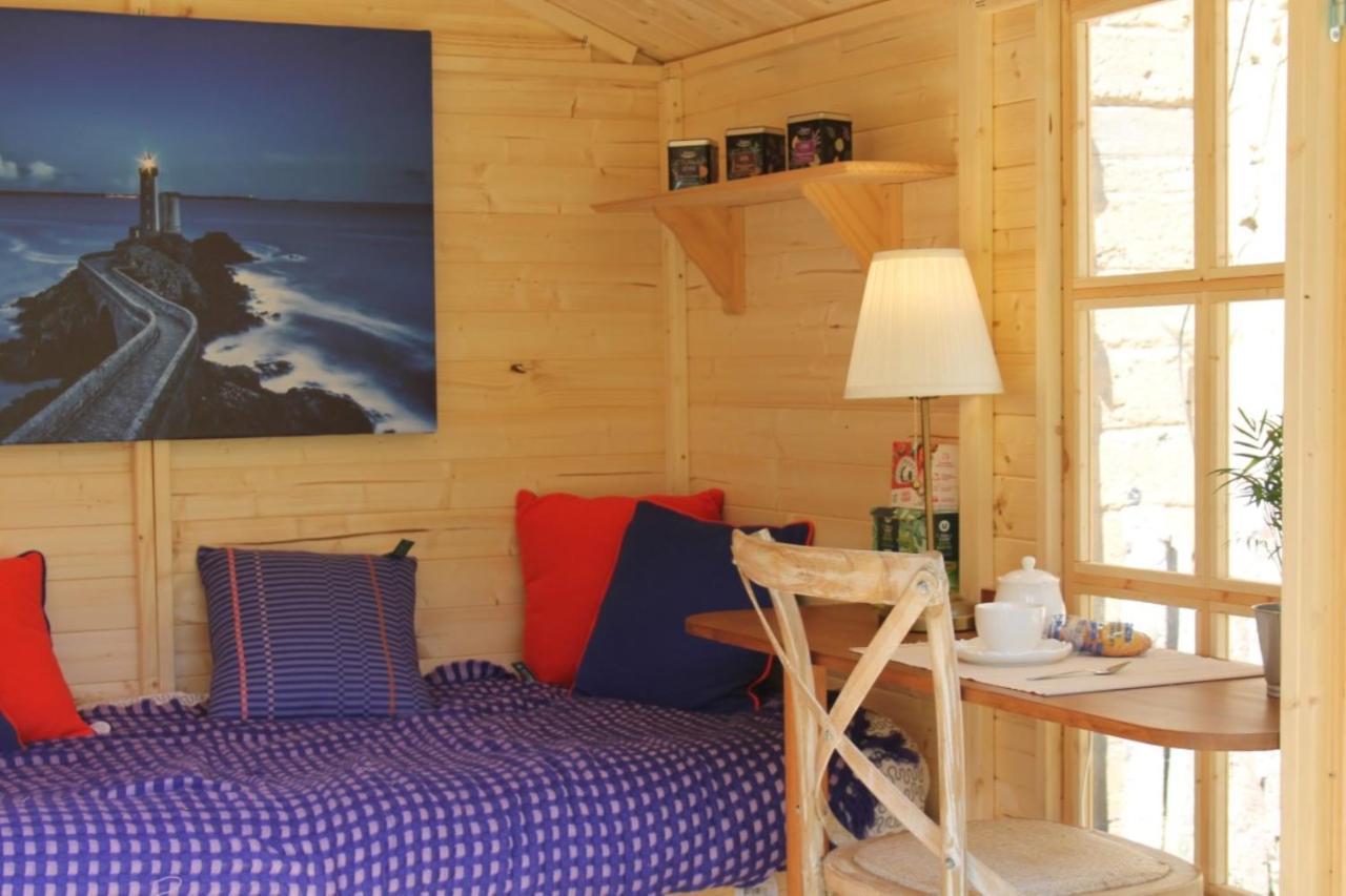 La Cabine Du Capitaine 4M² - Sdb Partagee Exterieure Chavagne Dış mekan fotoğraf