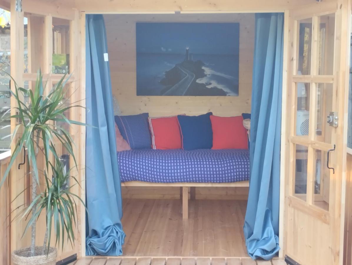 La Cabine Du Capitaine 4M² - Sdb Partagee Exterieure Chavagne Dış mekan fotoğraf