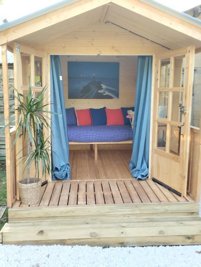 La Cabine Du Capitaine 4M² - Sdb Partagee Exterieure Chavagne Dış mekan fotoğraf
